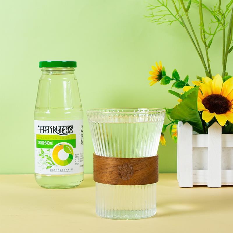 午时金银花露银花露整箱玻璃瓶湖北特产维C植物饮料儿童饮品