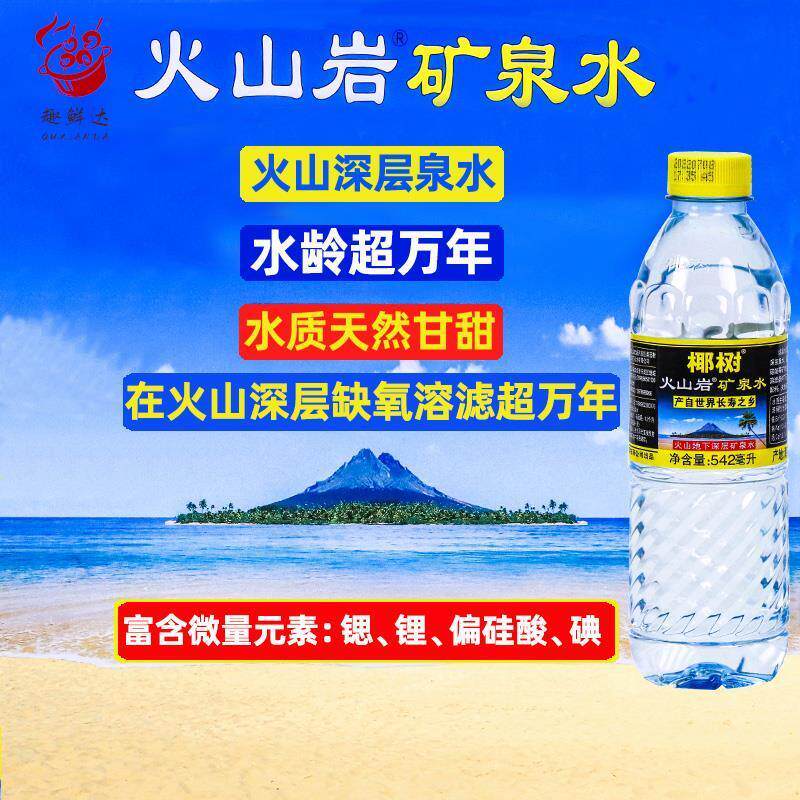极速正宗椰树牌火山岩矿泉
