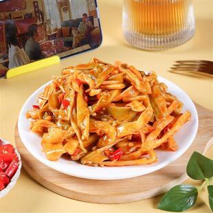 极速湘食季红油素食双拼爽脆黄瓜皮蕨菜贡菜脆笋组合长沙风味即食