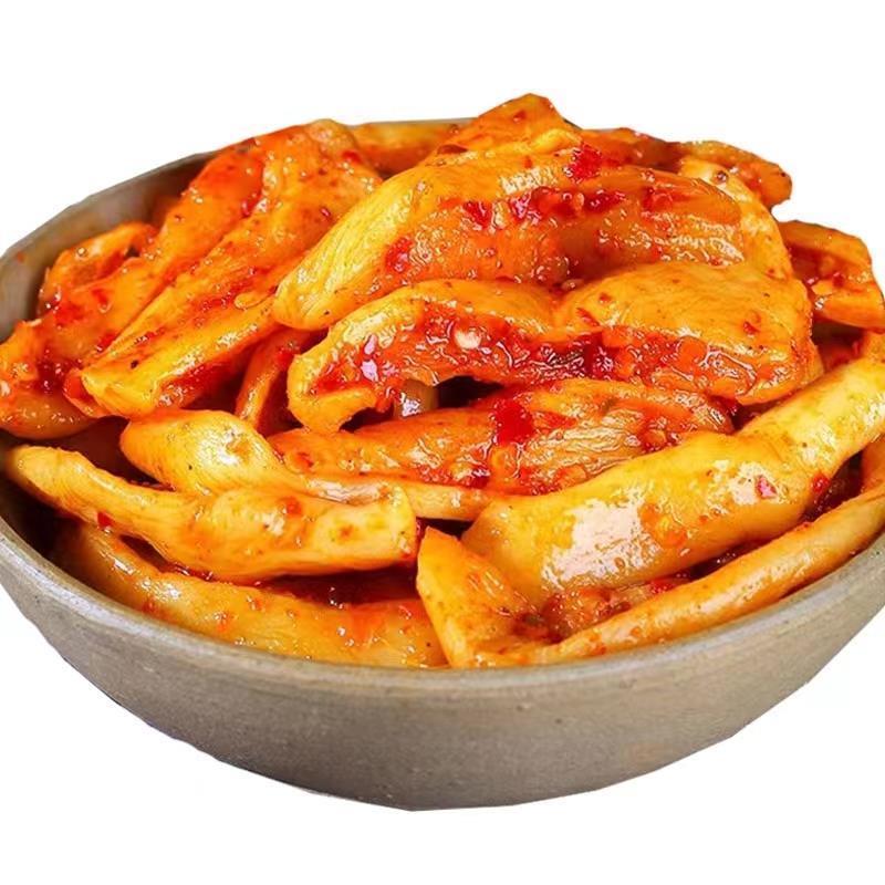 益口湘香辣大刀萝卜干条够脆开下饭菜湖南特产开袋即食咸菜零食