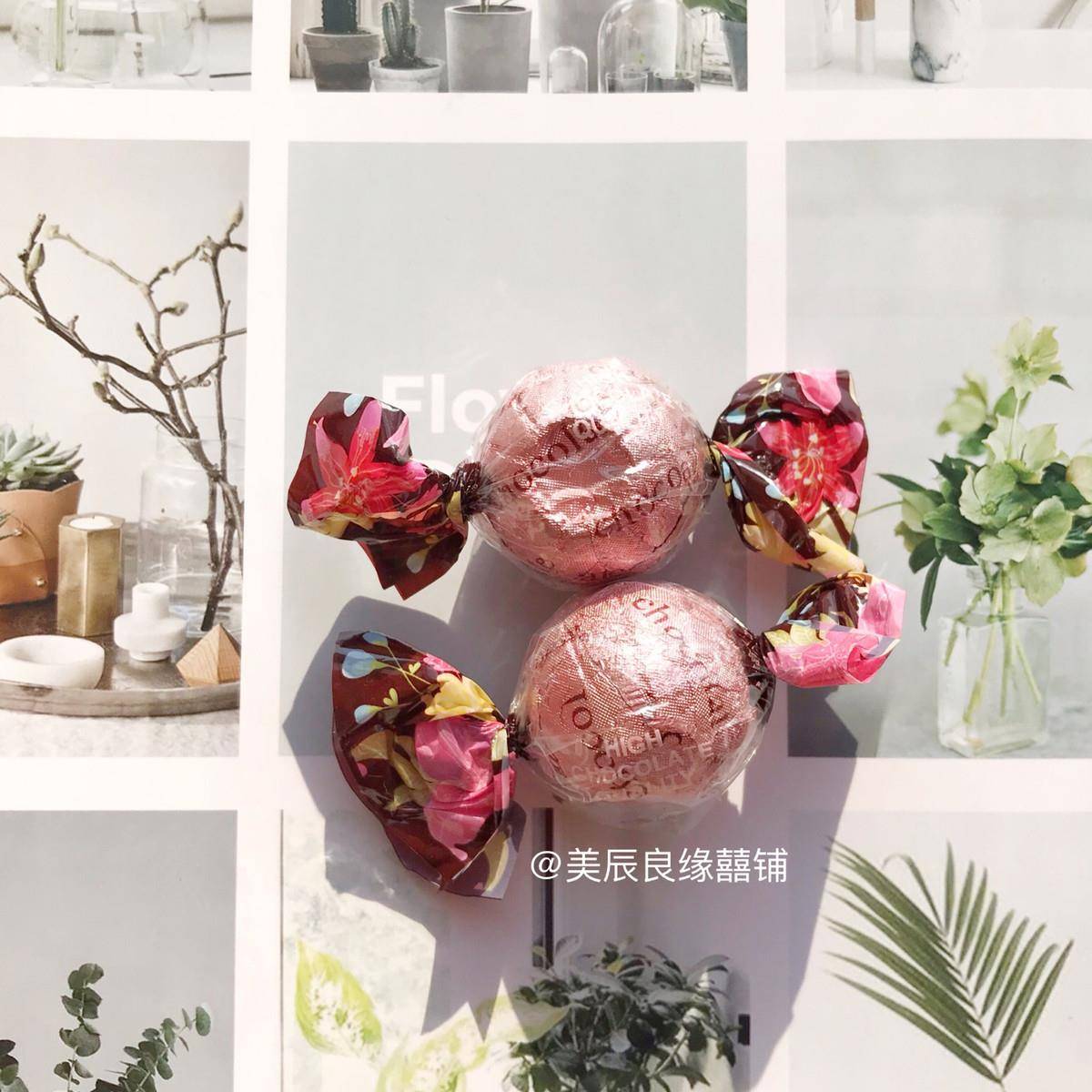 花之恋双扭巧克力球500g婚庆喜糖休闲零食糖果喜糖伴手礼