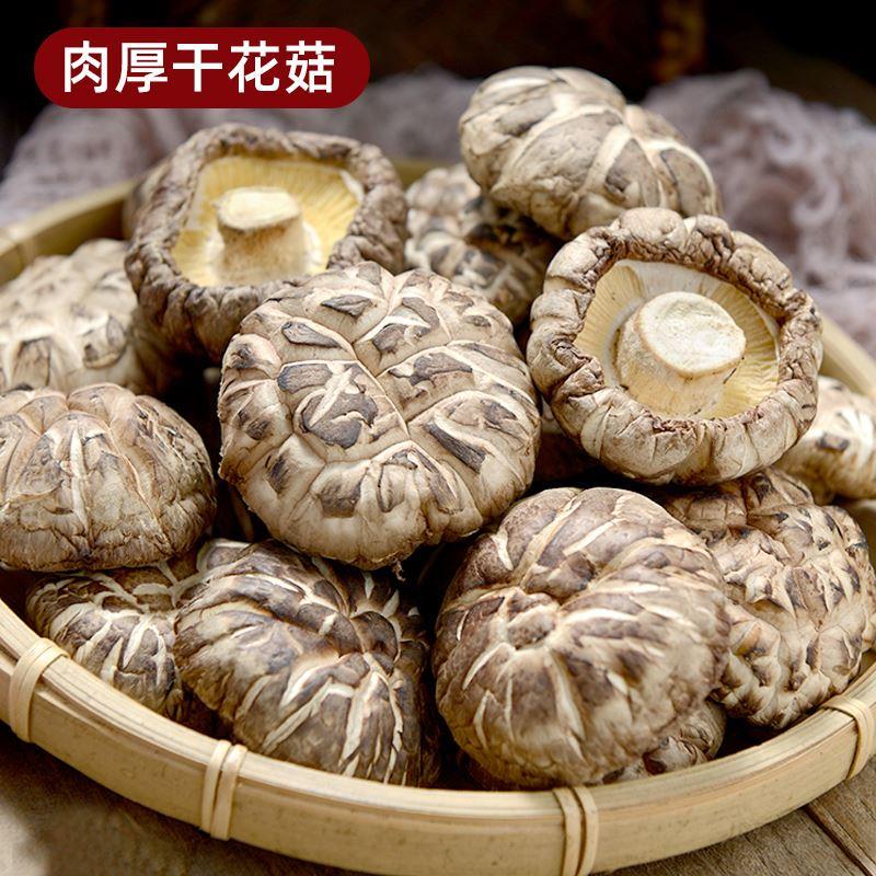 花菇香菇干货500g新鲜椴木