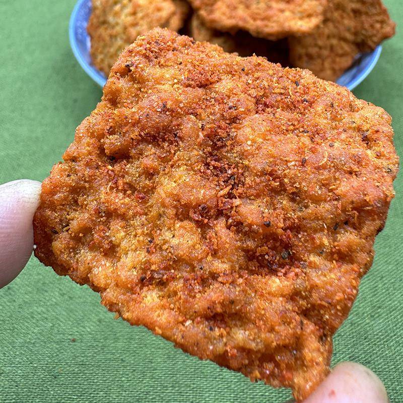 陕西手工花椒锅巴超厚麻辣特麻特辣老式厚锅巴休闲麻辣味零食小吃