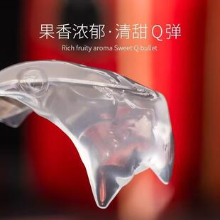 极速现货三折叠手机造型果板果冻网红零食糖果60克果板条休闲食品