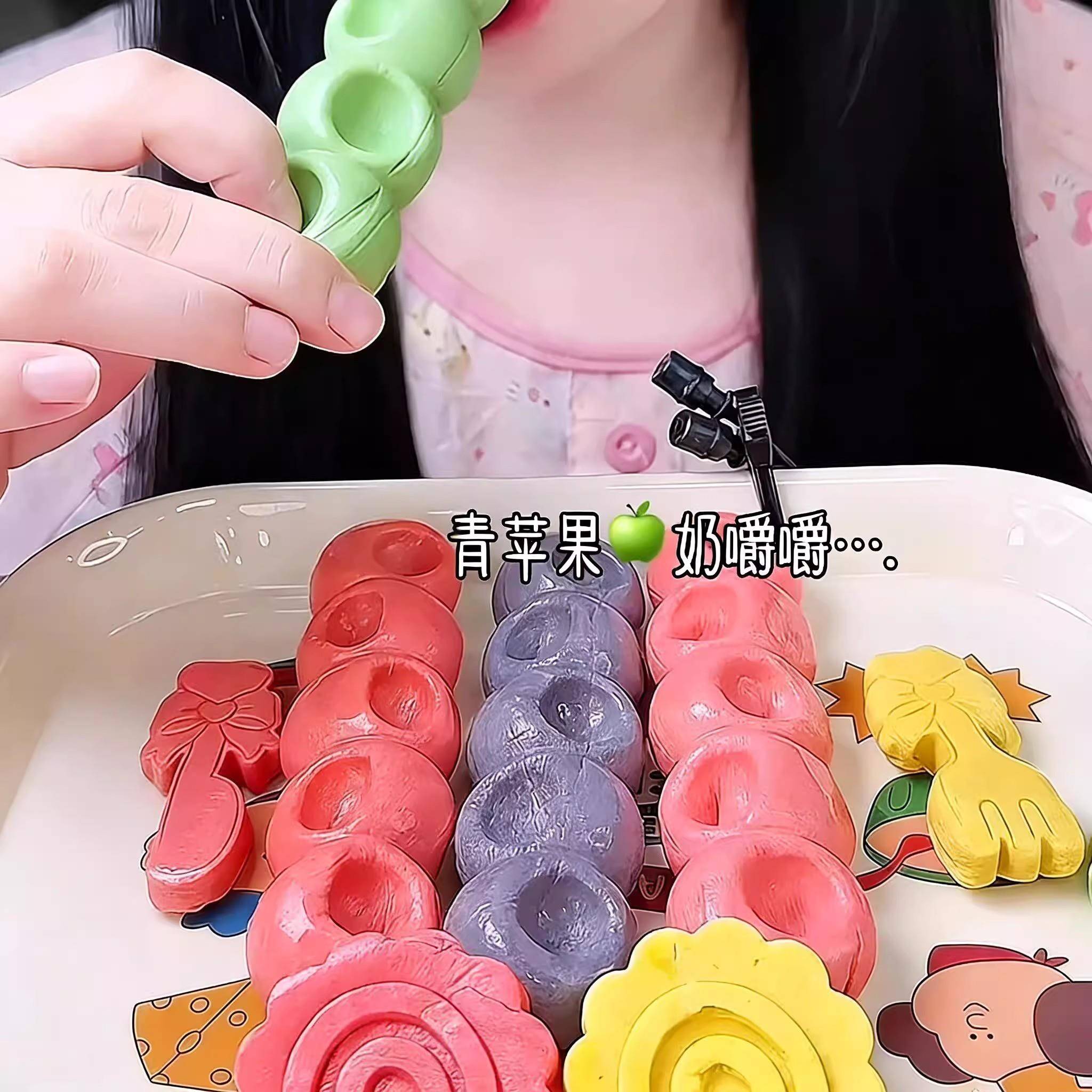 耐嚼咬不动长条嚼嚼乐网红款拽拽糖解馋硬软糖休闲零食小卖部正版