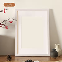 Photo frame empty frame A3, A4, table calligraphy and painting, calligraphy and painting frame mounting 4 4K, 8 pieces puzzle, outer frame hanging on the wall, diy customization thumbnail 2