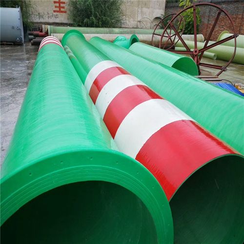 玻璃钢通风除臭管道市政排水排污大口径缠绕夹砂管电缆保护管顶管