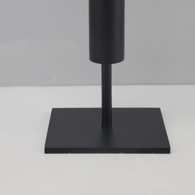 现代简约中古风直筒金属花瓶摆件客厅餐厅卧室玄关酒店家居装饰品