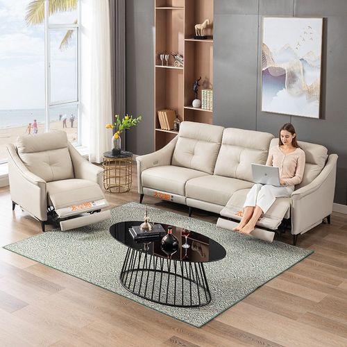 头等太空舱现代科技布艺多功能沙发客厅组合电动懒人小沙发单人