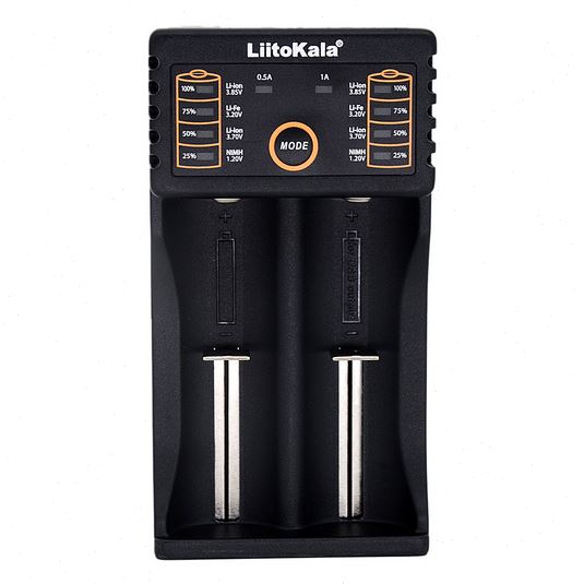 LiitoKala lii-202 18650 26650 16340 14500 充电器 5V2A输入