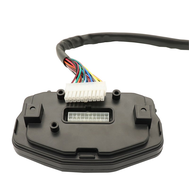 新款摩托车仪表 改装LCD液晶仪表适用杜卡迪 转速时速里程改装表