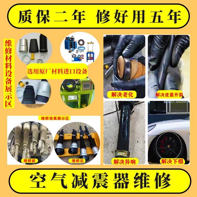 适用A8 dA7S级 E级 7系 5系卡宴 途锐Q7空气悬挂减震器打气泵维修