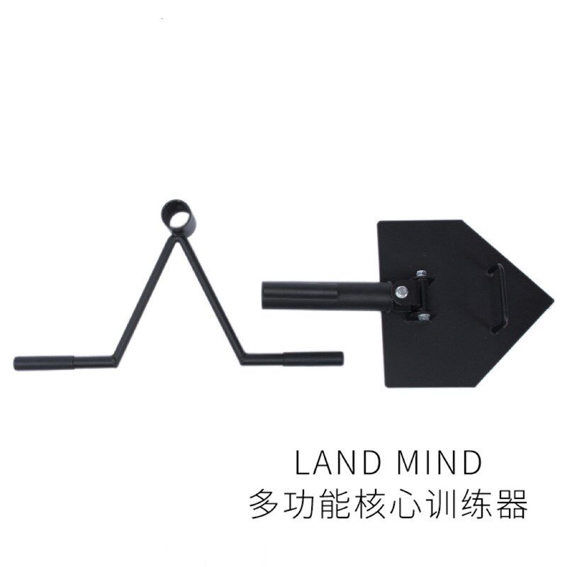 杠铃核心训练器矩形地雷器杠铃杆炮筒炮架地雷架爆发力量健身器
