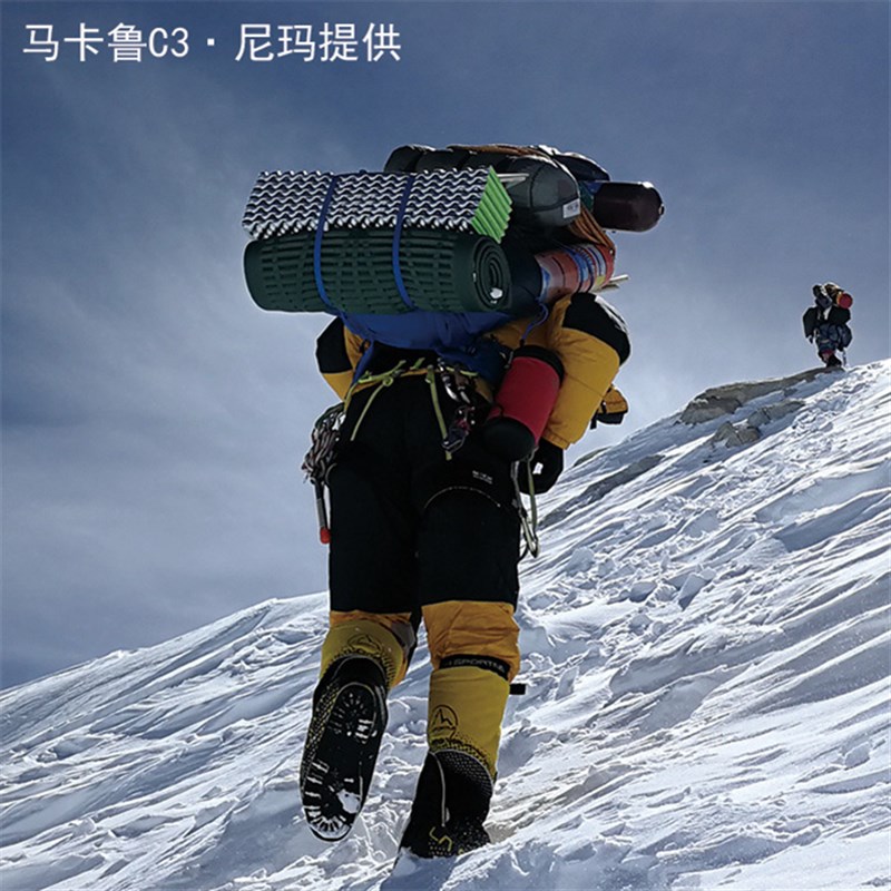 山之泉防潮垫铝箔膜蛋巢槽折叠型便携睡垫野餐瑜伽垫防潮垫厚垫子