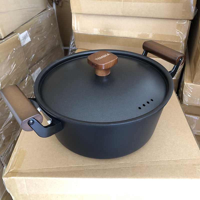 XMAN+库存24cm汤锅老式家用铁锅双耳炖锅电磁炉煤气灶通用 微瑕品