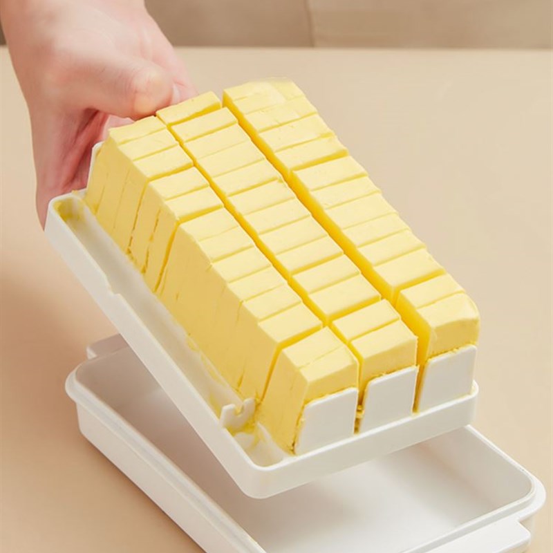 Butter Box Sealing With Wood Lid KHnife Food Dish Ceramic
