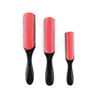 Rows Detangler Brush Denman Hair Hairbrush Sca Detangjling