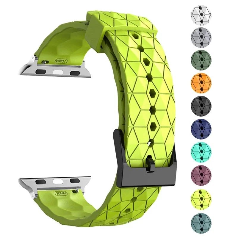 Football Pattern Bands For apple watch Ultra 2 strap 49mm 45