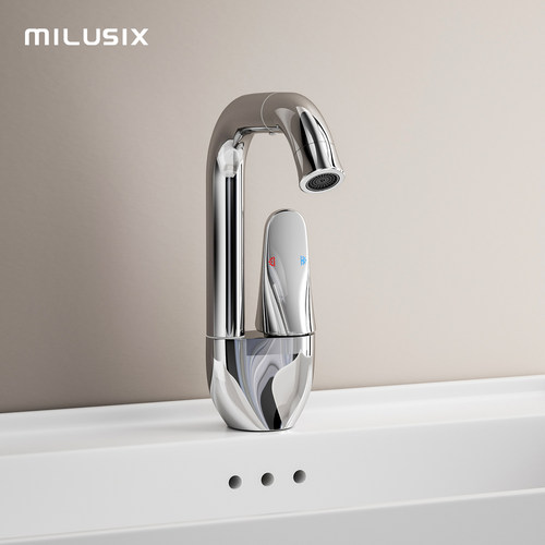 MILUSIX全铜洗脸盆冷热水龙头