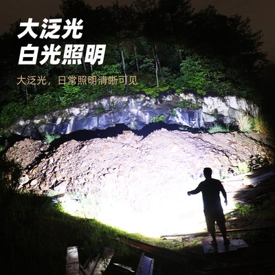 强光照蝎子灯2025新款充电手电筒超亮户外紫光蝎子灯超长续航