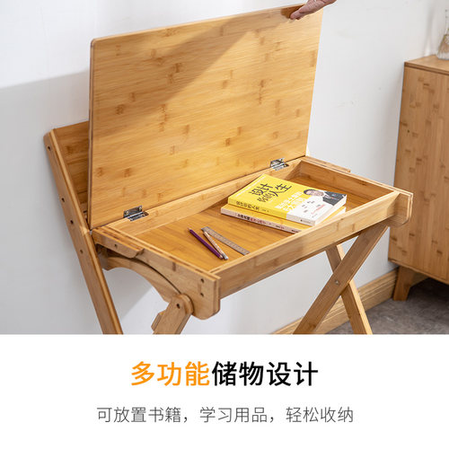 实木儿童学习桌简约现代小学生经济型课桌家用可折叠书桌写字桌子
