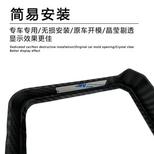 适用摩托车五羊NWG150高清仪表壳盖防水改装码表保护外壳防护配件