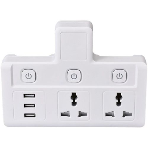 英标转换插头港版充电转换器出国旅行带USB无线排插万能插座面板