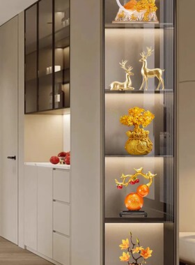 现代酒柜装饰品摆件轻奢客厅家居电视柜展示柜工艺品乔迁礼物