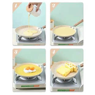 家用班戟锅千层饼蛋糕专用不粘锅Puff pastry pan薄饼煎肉平底锅