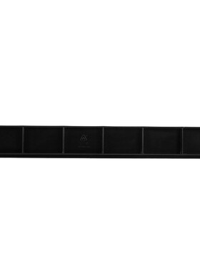 CJ-8314防静电周转箱黑色带盖加厚电子元件盒零件物料箱塑料方盘