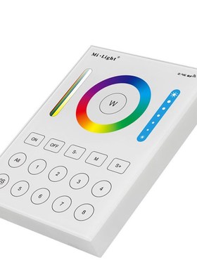 Milight 2.4G无线分组单色 RGB 双色温 RF无线面板全触摸遥控器