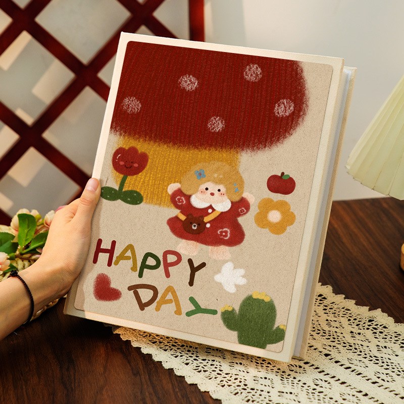 小相册本大容量纪念册插页情侣迷你可爱5寸6寸7照片收纳儿童影集