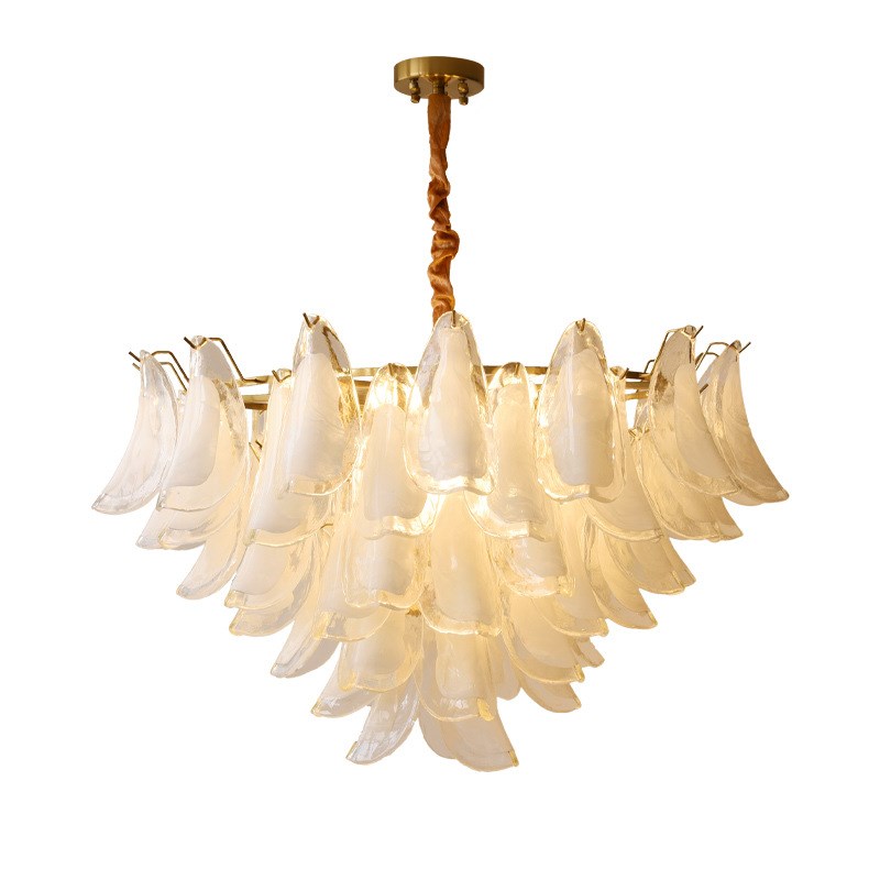 法式轻奢温馨水晶灯欧式大客厅主吊灯设计师款卧室餐厅后现代简约