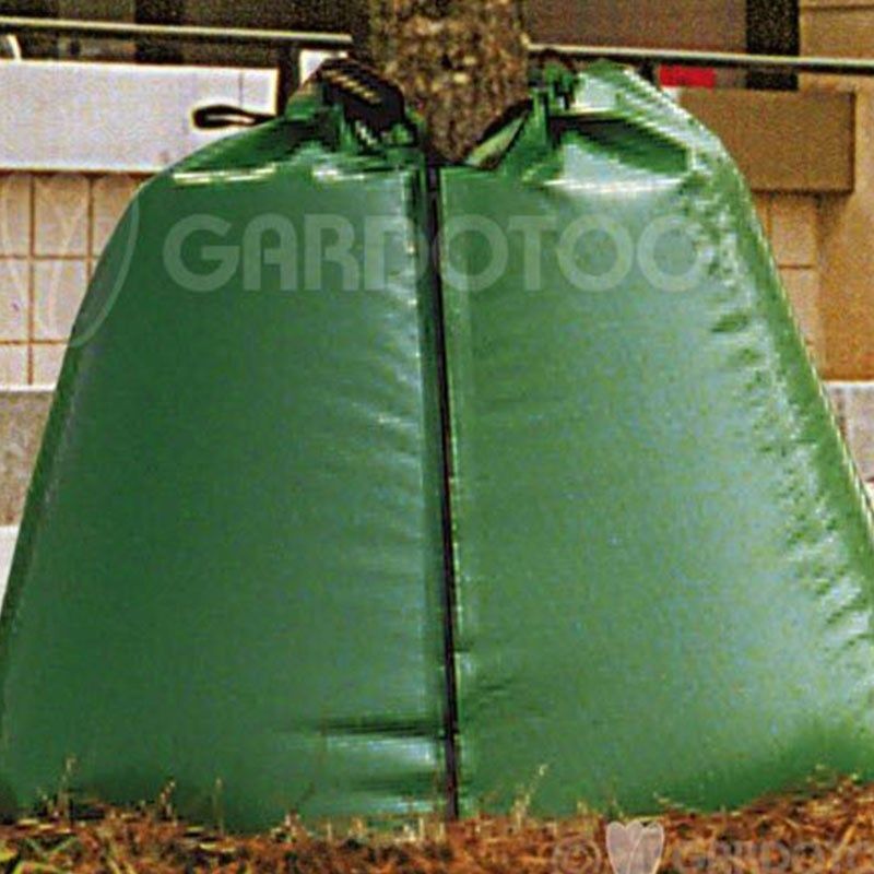 浇树袋20加仑浇水袋可重复使用重型缓释树袋高级PVC树滴灌灌溉袋