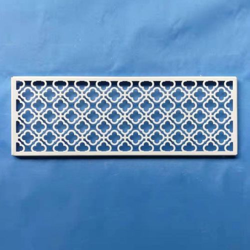 工厂生产中央空调艺术风口雕花风口面板中央空调ABS雕花暖气罩