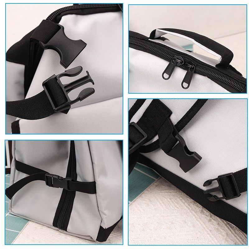 浅灰色手风琴包60l贝司加厚48/72贝司双肩120贝司手风琴背包96贝