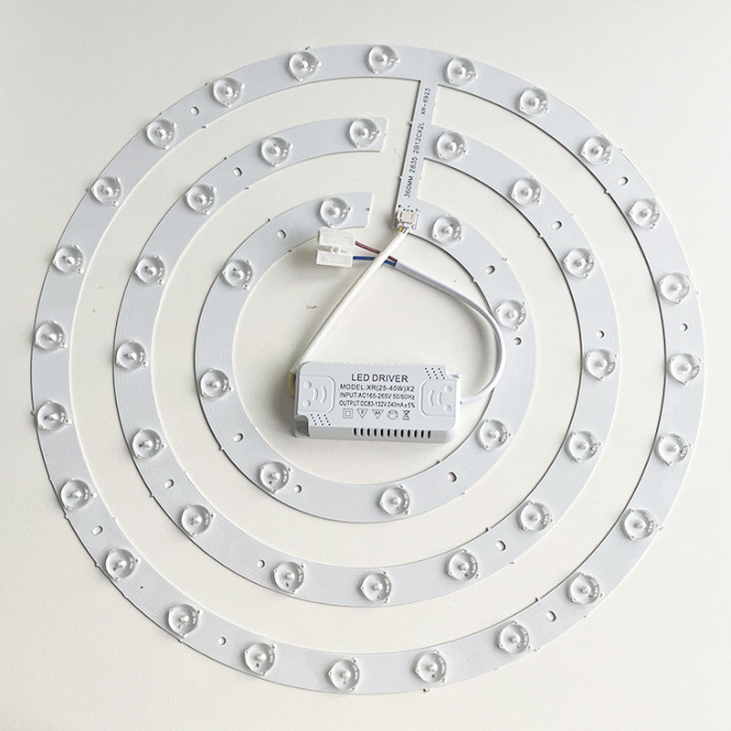 led灯板吸顶灯 灯芯改造替换光源圆形灯节能家用灯板灯.条灯珠透