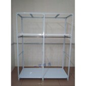 全挂钢架布艺多挂衣组装 衣橱现代大容量出租房用