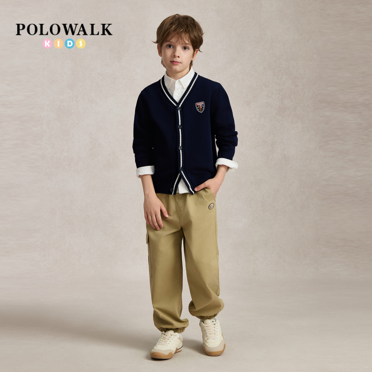 POLOWALK男童秋冬新品针织衫图片