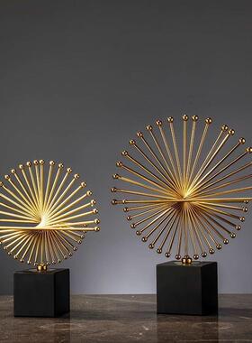 意式轻奢风客厅摆件现代时