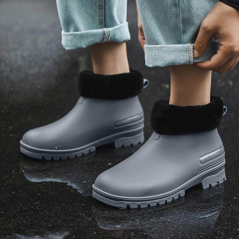 新品时尚雨鞋女款韩版2026新款百搭外穿防滑短筒雨靴轻便软底防水