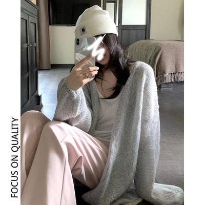 新品中长款慵懒风宽松毛衣