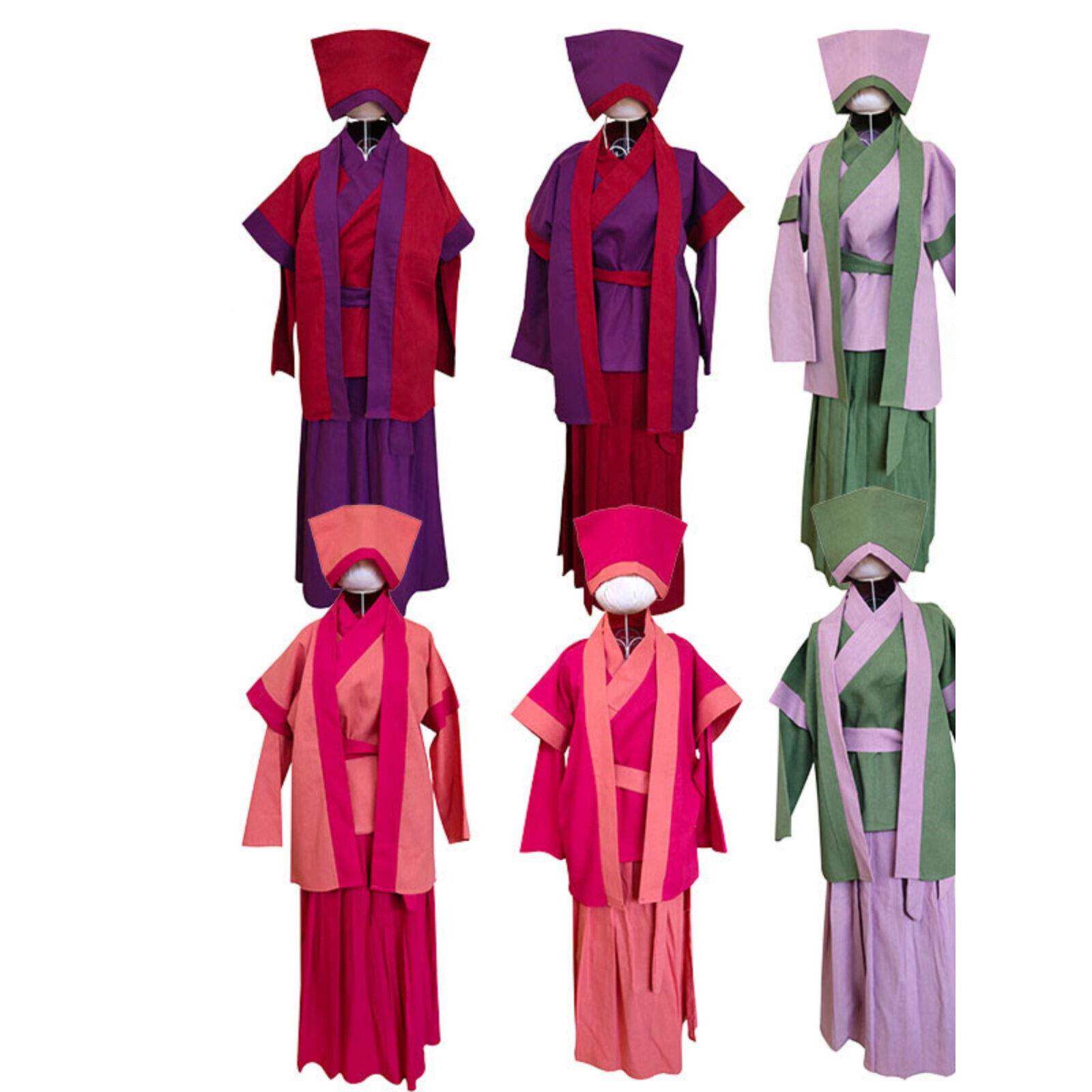新品仆人服装女佣汉服丫鬟古代女宫女侍女杂役古代平民粗布茶馆工