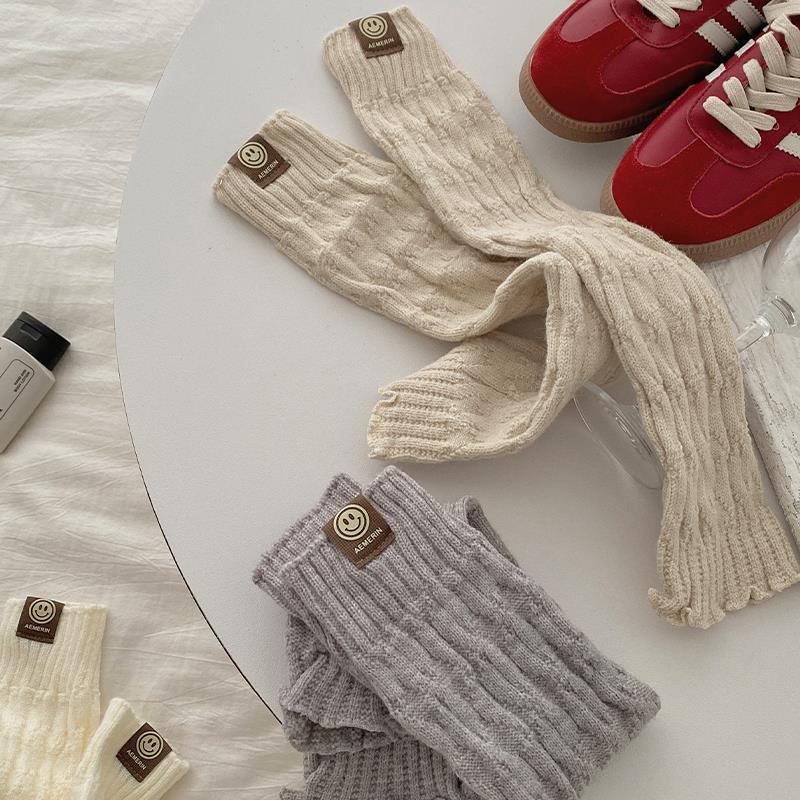 针织jk袜套袜子女长筒小腿