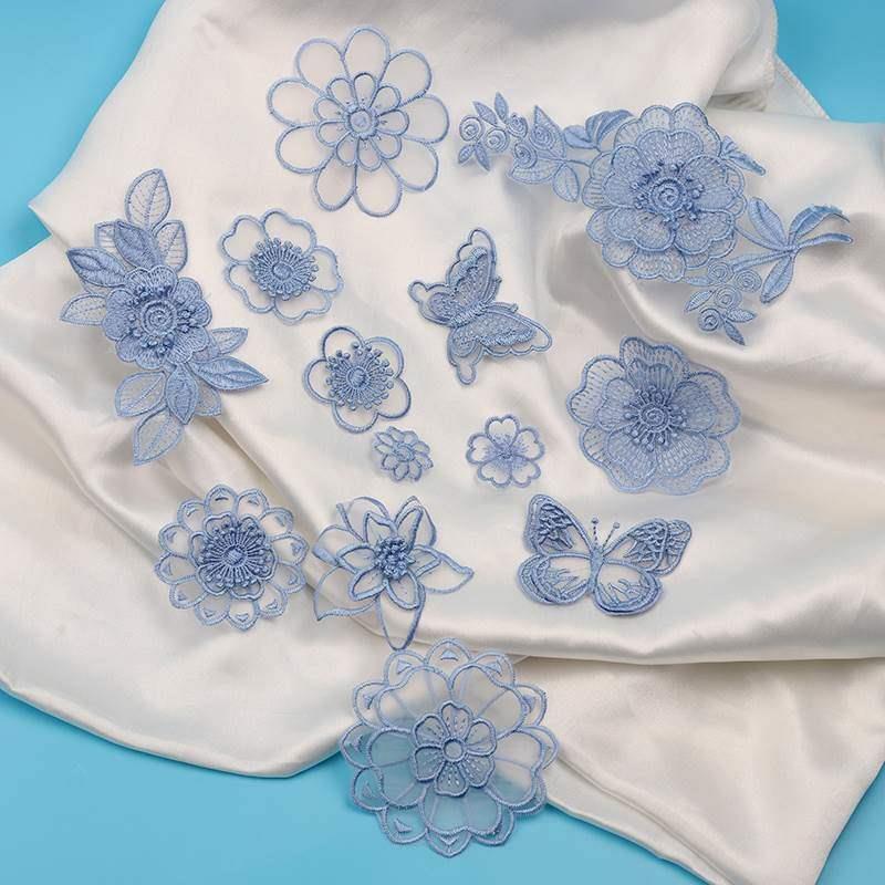 刺绣可缝补丁贴衣服修补贴