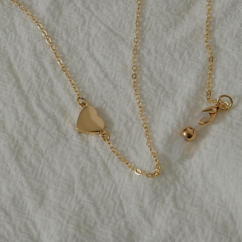 现货DILING新款贝壳心眼镜