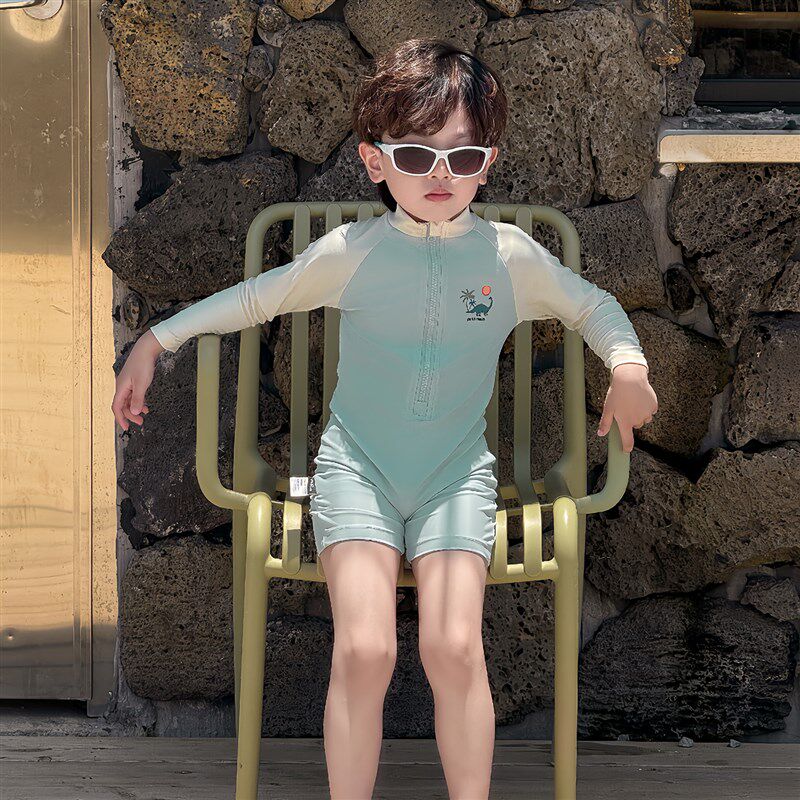 男童连身b泳衣长袖儿童新款恐龙游泳衣帅气男孩宝宝游乐场玩水泳,童装/婴儿装/亲子装,泳衣裤,淘宝优惠券,粉丝福利购,淘宝优惠卷