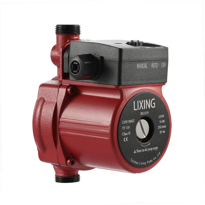 外贸RS15/9屏蔽泵热水器加压110V增压泵全自动家用冷热水循环泵