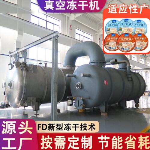 果蔬真空冷冻干燥机厂家 100平速食粥FD海福盛冻干牛肉面冻干机