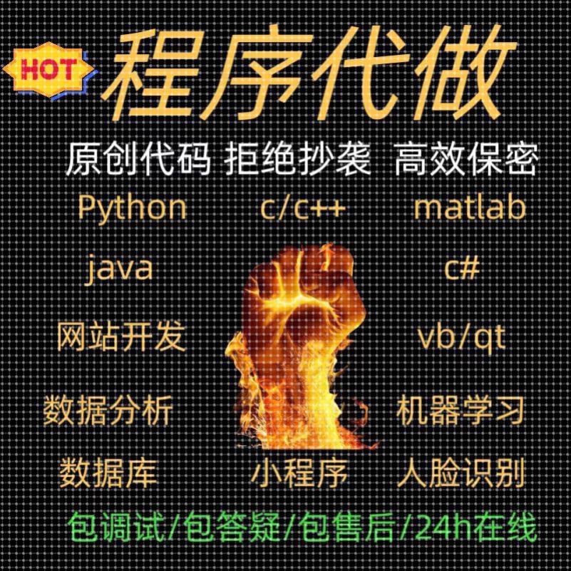 Python代编程Java代做c++代码编写c语言代写R程序c#开发Linux接单